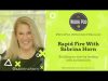 WorkPod Minisode: Rapidfire Q&A with Sabrina Horn