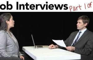 How to Interview for a Job in American English, part 1/5