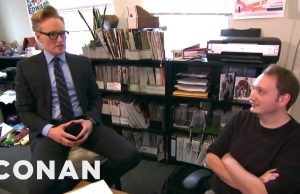 Conan Gives Staff Performance Reviews | CONAN on TBS