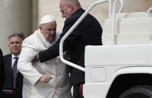 Pope Francis, 86, is suffering from respiratory infection and will stay in hospital ‘for a few days’, Vatican says