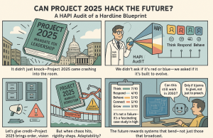 Project2025: What This High-Stakes Blueprint Gets Right—and Critically Wrong—About the Future, a HAPI Analysis