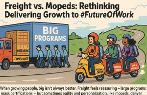 Freight vs. Mopeds: Rethinking Delivering Growth to #FutureOfWork Freight vs. Mopeds: Rethinking Delivering Growth to #FutureOfWork