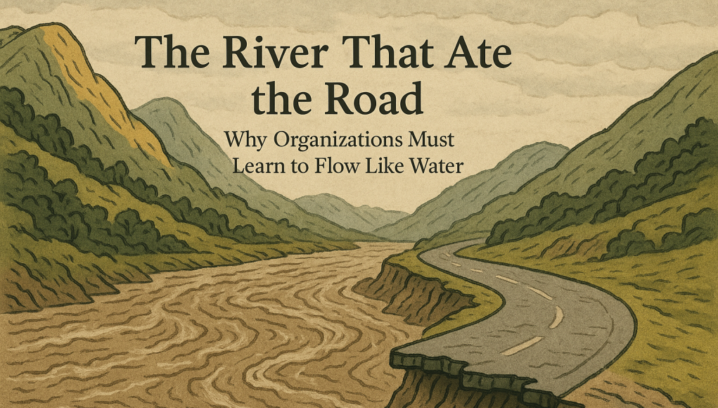 The River That Ate the Road: Why Organizations Must Learn to Flow Like Water