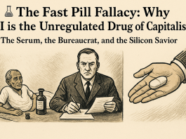 🧪 The Fast Pill Fallacy: Why AI is the Unregulated Drug of Capitalism