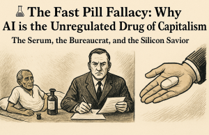 The Fast Pill Fallacy: Why AI is the Unregulated Drug of Capitalism The Fast Pill Fallacy: Why AI is the Unregulated Drug of Capitalism
