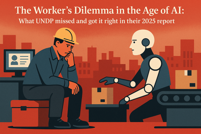 The Worker’s Dilemma in the Age of AI: What UNDP missed and got it right in their 2025 report