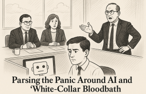 Our Thoughts on Axios’s “AI white-collar bloodbath” Our Thoughts on Axios's "AI white-collar bloodbath"