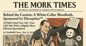 Behind the Curtain: A White-Collar Bloodbath, Sponsored by Disruption™ Behind the Curtain: A White-Collar Bloodbath, Sponsored by Disruption™