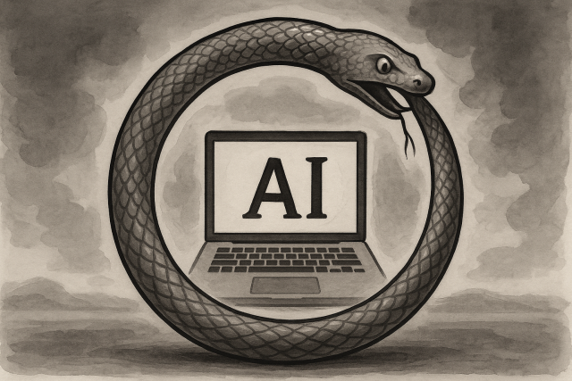 The Ouroboros of Intelligence: AI's Unfolding Crisis of Collapse