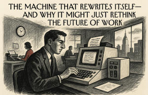 The Machine That Rewrites Itself—and Why It Might Just Rethink the Future of Work The Machine That Wanted to Be Better