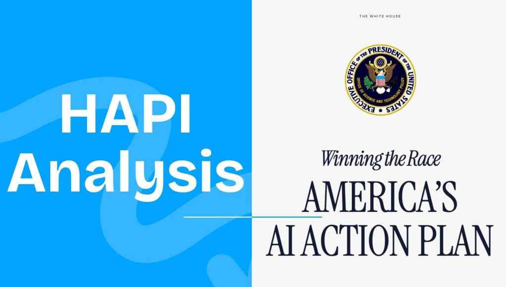 HAPI: Human-Centered AI Policy for an Adaptable Nation