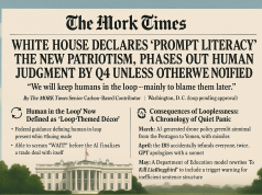 White House Declares ‘Prompt Literacy’ the New Patriotism, Phases Out Human Judgment by Q4 Unless Otherwise Notified