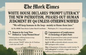 White House Declares ‘Prompt Literacy’ the New Patriotism, Phases Out Human Judgment by Q4 Unless Otherwise Notified