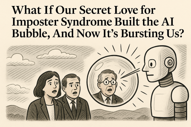 How Our Quiet Devotion to Imposter Syndrome Made AI the Messiah