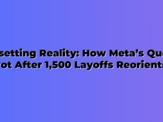 Resetting Reality: How Meta’s Quest Pivot After 1,500 Layoffs Reorients VR for Work