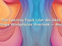 The Identity Fault Line: Six Okta Settings Workplaces Overlook — And How to Close the Gap