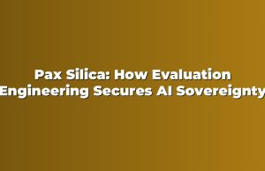 Pax Silica: How Evaluation Engineering Secures AI Sovereignty Pax Silica: How Evaluation Engineering Secures AI Sovereignty